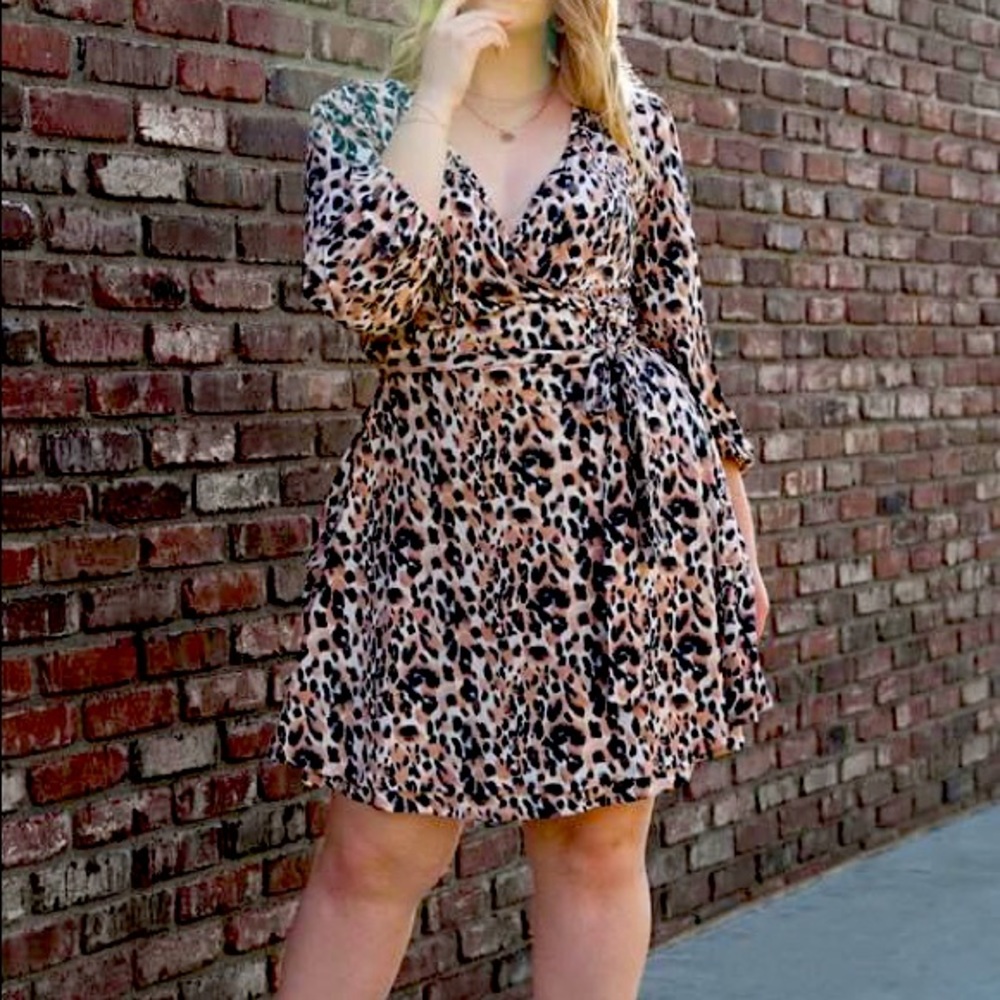 Cheetah Print dress